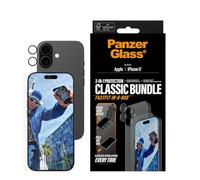 PanzerGlass 2-in-1 Classic Bundle for iPhone 17 with Fastfit In-A-Box