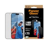 Panzerglass 2-Way Privacy Ultra-Wide Fit Screen Protector For Iphone 17 And Iphone 16 Pro