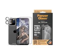 PanzerGlass ® 3-in-1 Pack iPhone 15 Pro Max