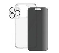 Panzerglass 3-In-1 Privacy Bundle Iphone 15 Pro - Screen Protector/back Case/lens Protector