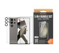 PanzerGlass ® 3-in-1 Protection Pack Samsung Galaxy S24 Ultra | Ultra-Wide Fit w. EasyAligner