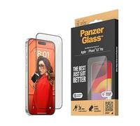 PanzerGlass ® Screen Protector iPhone 15 Pro | Ultra-Wide Fit w. EasyAligner