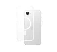 PanzerGlass CARE by Samba Case Transparent w. White Qi Compatible iPhone 16e