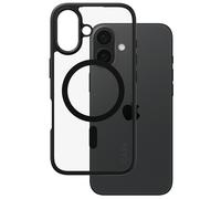 PanzerGlass™ CARE Cover MagSafe iPhone 16 1357 - Unisex - Quartz - Faux Leather Black