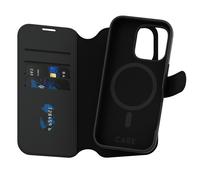 PanzerGlass™ CARE Cover Wallet iPhone 16 Pro 1330 - Unisex - Quartz - Faux Leather Black