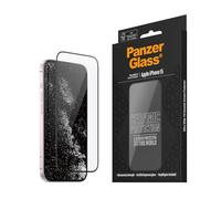 PanzerGlass ® Ceramic Protection for iPhone 15 | Ultra-Wide Fit w. EasyAligner