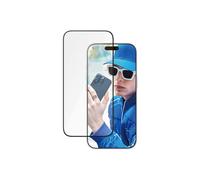 PanzerGlass CERAMIC Screen Protector for Apple iPhone 16 Pro 6.3" 2024| Ultra Strong Full Screen Japanese Glass, Drop/Scratch Protection, Anti-Fingerprint, Case Friendly, Easy Install - Clear