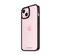 PanzerGlass ® ClearCase Transparent w. Black Frame & D3O® iPhone 15