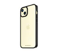 PanzerGlass ® ClearCase Transparent w. Black Frame & D3O® iPhone 15 Plus