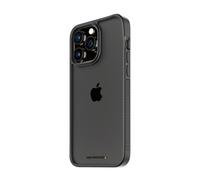PanzerGlass ® ClearCase Transparent w. Black Frame & D3O® iPhone 15 Pro Max
