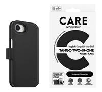 PanzerGlass CRRFTWLG29845 Tango Wallet Case Booklet iPhone 16e Bla...