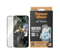 PanzerGlass ® ECO MATRIX Screen Protector with D3O® iPhone 15 Plus | Ultra-Wide Fit w. AlignerKit