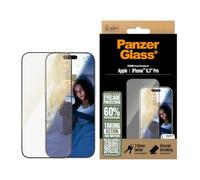 PanzerGlass Eye Care Screen Protector for Apple iPhone 16 Pro 6.3" 2024| Anti-Reflective, Anti-Bluelight, Drop/Scratch Protection, Edge to Edge Coverage, Easy Install - Clear