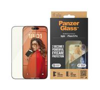 PanzerGlass ® Eyecare Screen Protection iPhone 15 Pro | Ultra-Wide Fit w. EasyAligner