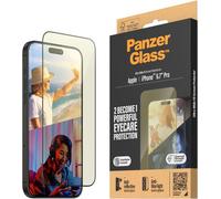 PANZERGLASS™ GLASS SCREEN PROTECTOR APPLE IPHONE 15 PRO MAX | EDGE-TO-EDGE 9H