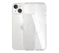 PanzerGlass ® HardCase Transparent w. White MagSafe iPhone 14 | 13