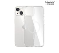 PanzerGlass ® HardCase Transparent w. White MagSafe iPhone 14 | 13