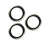 PanzerGlass™ Hoops camera lens protector for Apple iPhone 15 Pro | Pro Max - protection with style, shockproof glass, natural titanium
