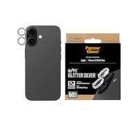PanzerGlass® Hoops® Camera Lens Protector Glitter Silver iPhone 17 | iPhone 16 | 16 Plus