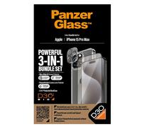 PanzerGlass 3-in-1 Pack iPhone 15 Pro Max