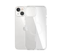 PanzerGlass ® HardCase Transparent w. White MagSafe iPhone 14 | 13