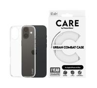 PanzerGlass Panzer Glass Care Urban Combat Case for iPhone 16 Plus 6.7" Clear - 1355