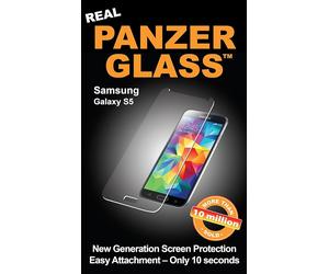 PanzerGlass PG1035 Tempered Glass Screen Protector for Samsung Galaxy S5 - Anti-Scratch & Fluid-Resistant