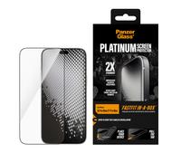 PanzerGlass ® Platinum Screen Protector iPhone 18 Pro Max | 17 Pro Max | Ultra-Wide Fit w. FASTFIT IN-A-BOX