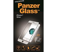 PanzerGlass Premium Screen Protector for iPhone 7, Silver,PG2601