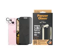 PanzerGlass ® Privacy 3-in-1 Pack iPhone 15