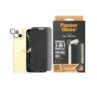 PanzerGlass ® Privacy 3-in-1 Pack iPhone 15 Plus
