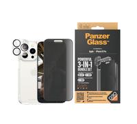 PanzerGlass ® Privacy 3-in-1 Pack iPhone 15 Pro