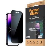 PanzerGlass Privacy Classic Fit Screen Protector for iphone 14 Pro Max 6.7" in Black PanzerGlass Black