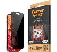 PANZERGLASS™ PRIVACY GLASS SCREEN PROTECTOR APPLE IPHONE 15 | EDGE-TO-EDGE 9H
