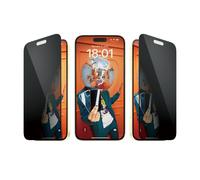 PanzerGlass ® Privacy Screen Protector iPhone 15 Plus | Ultra-Wide Fit w. EasyAligner
