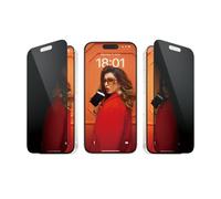 PanzerGlass ® Privacy Screen Protector iPhone 15 Pro | Ultra-Wide Fit w. EasyAli