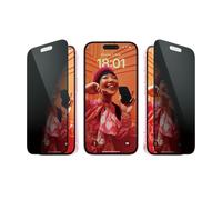 PanzerGlass ® Privacy Screen Protector iPhone 15 | Ultra-Wide Fit w. EasyAligner