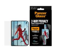 PanzerGlass Privacy w. EasyAligner | Screen protector | Apple | iPhone Duo | Gla