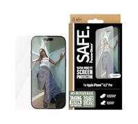 PanzerGlass SAFE. by ® Screen Protector iPhone 16 Pro | Ultra-Wide Fit