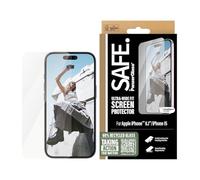 PanzerGlass SAFE. by ® Screen Protector iPhone 16 | 15 | Ultra-Wide Fit