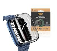 PanzerGlass™ Screen Protector for Apple Watch 7 41 mm - Protective Case for Apple Watch Series 7 41 mm - Full Body Protective Case Against Scratches and Impacts, Made of Tempered Glass, Transparent