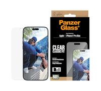 PanzerGlass Screen Protector iPhone 17 Pro Max | Classic Fit w. EasyAligner