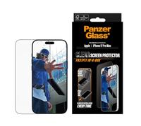 PanzerGlass ® Screen Protector iPhone 17 Pro Max | Ultra-Wide Fit w. Fastfit in-a-box