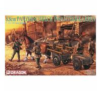 Panzerschreck Infantry Cart 1:35 Figure Plastic Model Kit DRAGON MODELS