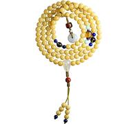 Panzhu bracelet, Buddhist Rosary,Bracelet 108 Bodhi Mala Prayer Beads Necklace,Weathering Bodhi Root Tibetan Buddhism Cuff Meditation Jewelry(Color:Green) (Color : Green) (Color : Unique Colour)