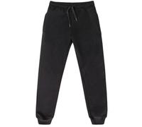 Panzy Slim Fit Kids Jogging Bottoms for Boys and Girls - Soft PE School Joggers, Activewear Sweatpants, Lounge Pants, Uniform Trousers (UK, Age, 5 Years, 6 Years, Regular, Black 1 Pack)