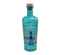 Pao De Sitges Gin - Hand-Crafted London Dry Gin 70 cl | 41% ABV | Premium Small-Batch Mediterranean-Inspired | Artisan Distilled with Citrus & Juniper |