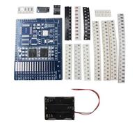 Paociuro SMD Component Welding Practice Board DIY Kit Skill Training Board Led Transistor Set Practice