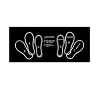 Paociuro Squat Mat,Squat Step Positions Knee Mat Msquat Mat with Foot Position Mat,Kettlebell Weightlifting Squat Mat