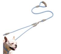 Paodduk Dog Lead, Double Headed Chew Proof Nylon Rope, 4.92 FT Dogs Leads with Comfortable Handle, for Medium Large Sized Pet Outdoor Outside Walking Hiking Jogging Training